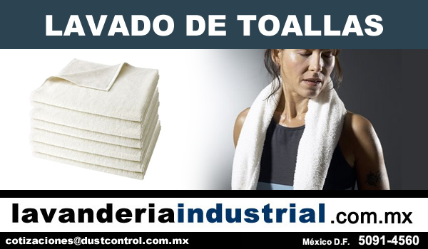 lavado de toallas blancas